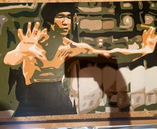 Painting Bruce Lee