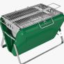 portable charcoal  BBQ grill Image 3