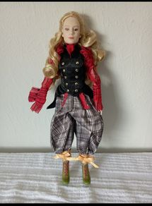 Through the looking glass Alice doll