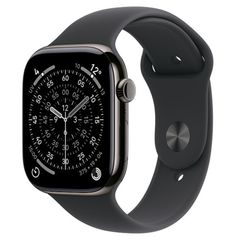 Apple Watch Series 11 GPS 46mm Titanium Slate with Sport Band
