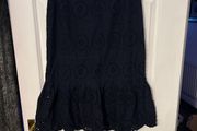 navy skirt