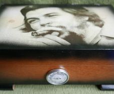 Personalized Engraved  Wood Cigar Humidor