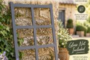 Antique Style Cast Iron Barn Window Frame