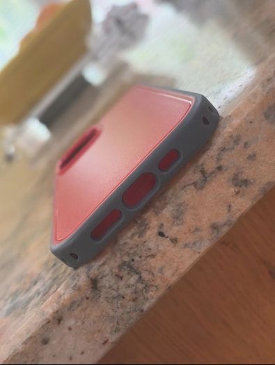 iPhone 17 Heavy Duty Tough Case Red & Black (Premium Quality)