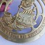 Vintage brass wall plaque - Its pleasant to labour for those we love Image 4
