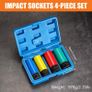 Drive Wheel Protector Impact Socket Impact Sleeve Set Durable Plastic Sleeves 17mm 19mm 21mm and 22mm Image 2