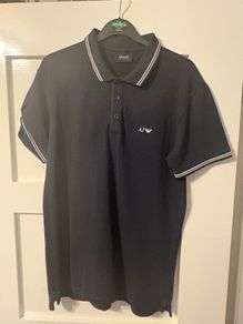 Armani jeans men's polo shirt