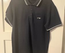 Armani jeans men's polo shirt