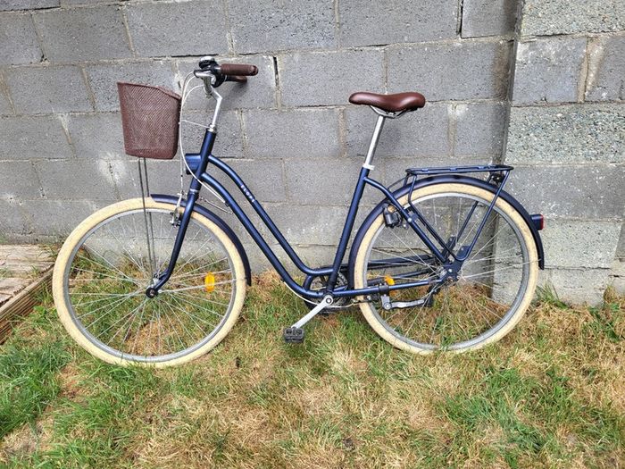 ELOPS 520 city bike dark blue