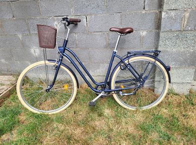 ELOPS 520 city bike dark blue