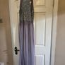 Sistaglam Lilac Maxi Long Evening Dress UK Size 10 Image 3