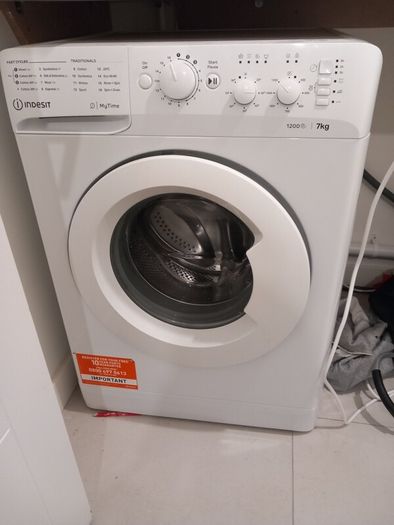 washing machine indesit 7 kg
