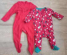 Christmas sleepsuits