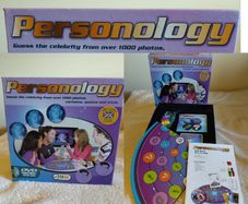Personology Dvd Trivia Board Game, guess the celebrity,