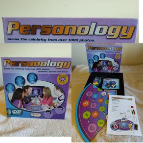 Personology Dvd Trivia Board Game, guess the celebrity,