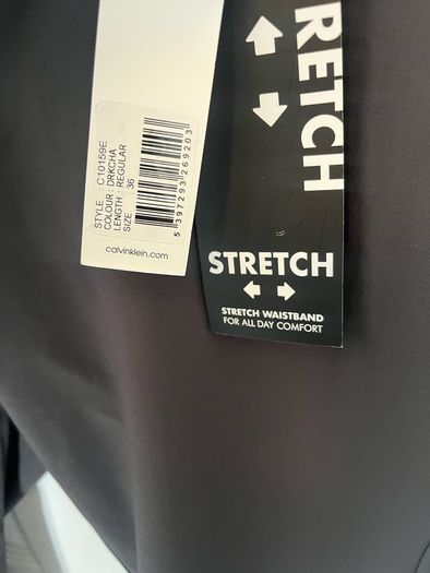 Calvin klein golf suits trousers in stretch Casual size large