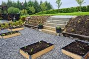 Pallet Collars planters raised beds