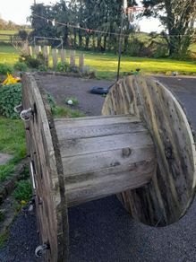 Large cable reel