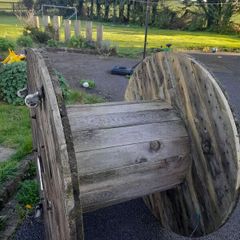 Large cable reel
