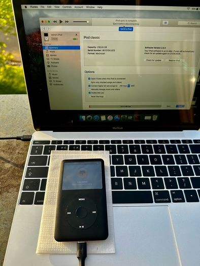 iPod Classic 7th gen USB C