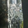 Hand-made lead crystal bud vase (6 7/8" height) Image 4