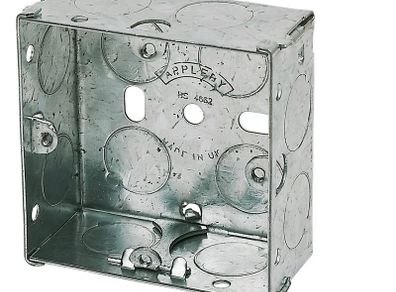 Pattress Boxes Single 25mm