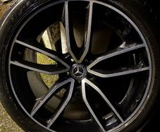 Mercedes AMG 22 Genuine OEM Black /Diamond Turned