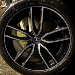 Mercedes AMG 22 Genuine OEM Black /Diamond Turned