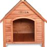 Solid Wood Dog House 82 X 72 X 85 Cm Roof Hatch Apex Roof Image 2