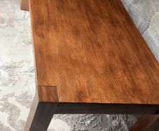 Heavy Solid Oak Coffee Table