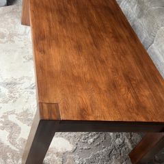 Heavy Solid Oak Coffee Table