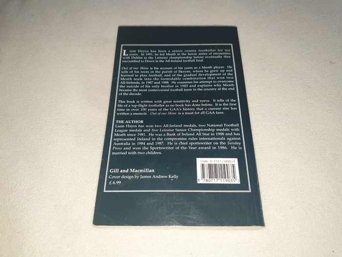 Out of our Skins  Liam Hayes Autobiography Gaa books