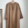 Cos Leather Coat Size Uk 14 Image 6