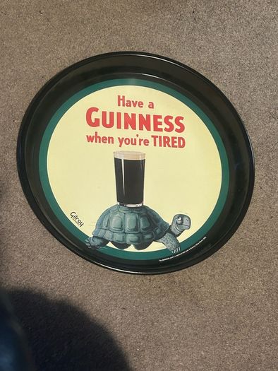 Guinness tray