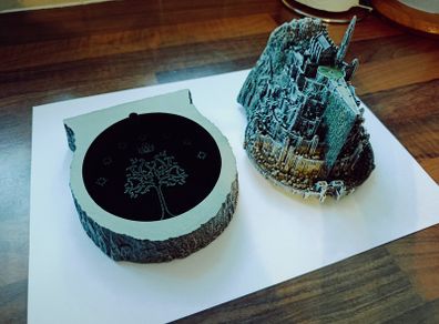 Lord of the Rings Minas Tirith Sideshow Weta Collectible