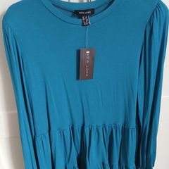 Brand New Teal Layered Top