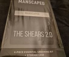 Brand New MANSCAPED The Shears 2.0 Luxury 4-Piece Men's Nail Grooming Kit