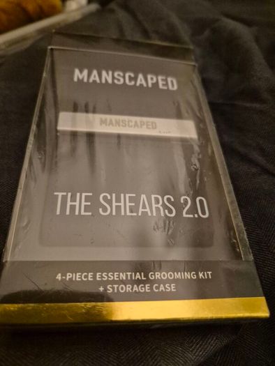 Brand New MANSCAPED The Shears 2.0 Luxury 4-Piece Men's Nail Grooming Kit