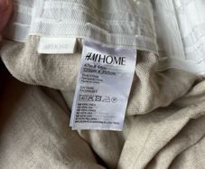 Linen curtains
