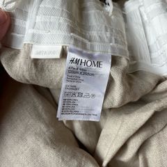 Linen curtains