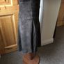 'JOHN ROCHA' Designer Skirt,Real Swede Leather Image 5