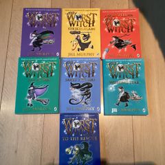 worst witch books x 7