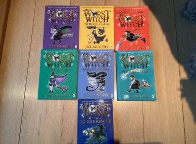 worst witch books x 7