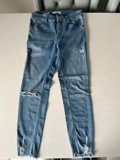 Hollister, Pull & Bear, Zara jeans and dungarees Age 9 - 13 years (Free girls clothes bundle for first buyer to offer asking price on this)