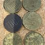 British threepence coins x 6 (threepenny bit) Image 3