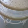 Microwave Plate Stacker & Collapsible Cover. Heat Up To 3 Dinners At Once. Excellent Condition. All fold flat for easy storage Image 9