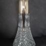 Cut Glass Silver Plated Claret Jug Image 3