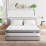 Double Mattress 4FT6, 10.6 Inch Gel Memory Foam Pocket Sprung Orthopedic Mattress Edge Support & Motion Isolation Spring Hybrid Double Mattresses - Medium Firm Feel 135x190x27 cm Image 2