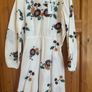 Oasis All Over Embroidered Flower Dress Image 4