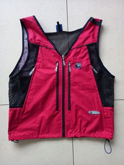 Spray Way Cargo Vest 334 Red Large Water Carrier North Face Mountain Equipment